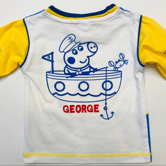 uno Shirts & Tops Peppa Pig Baby Boy Long Sleeve Tee Poshmark